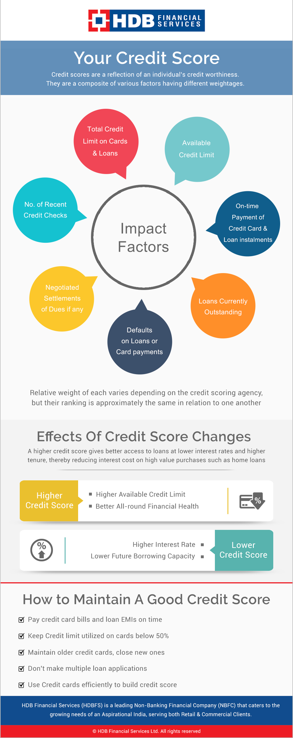 Infographic: Your Credit Score